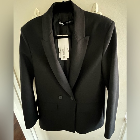 NWT Oversized Double Breasted Blazer - Picture 2 of 2